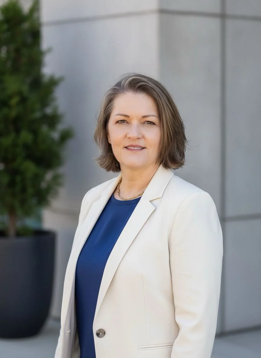Dr. Angelia Berry, a licensed clinical psychologist in Florida, smiling warmly in a professional headshot for Berry Psychological Services, PLLC.