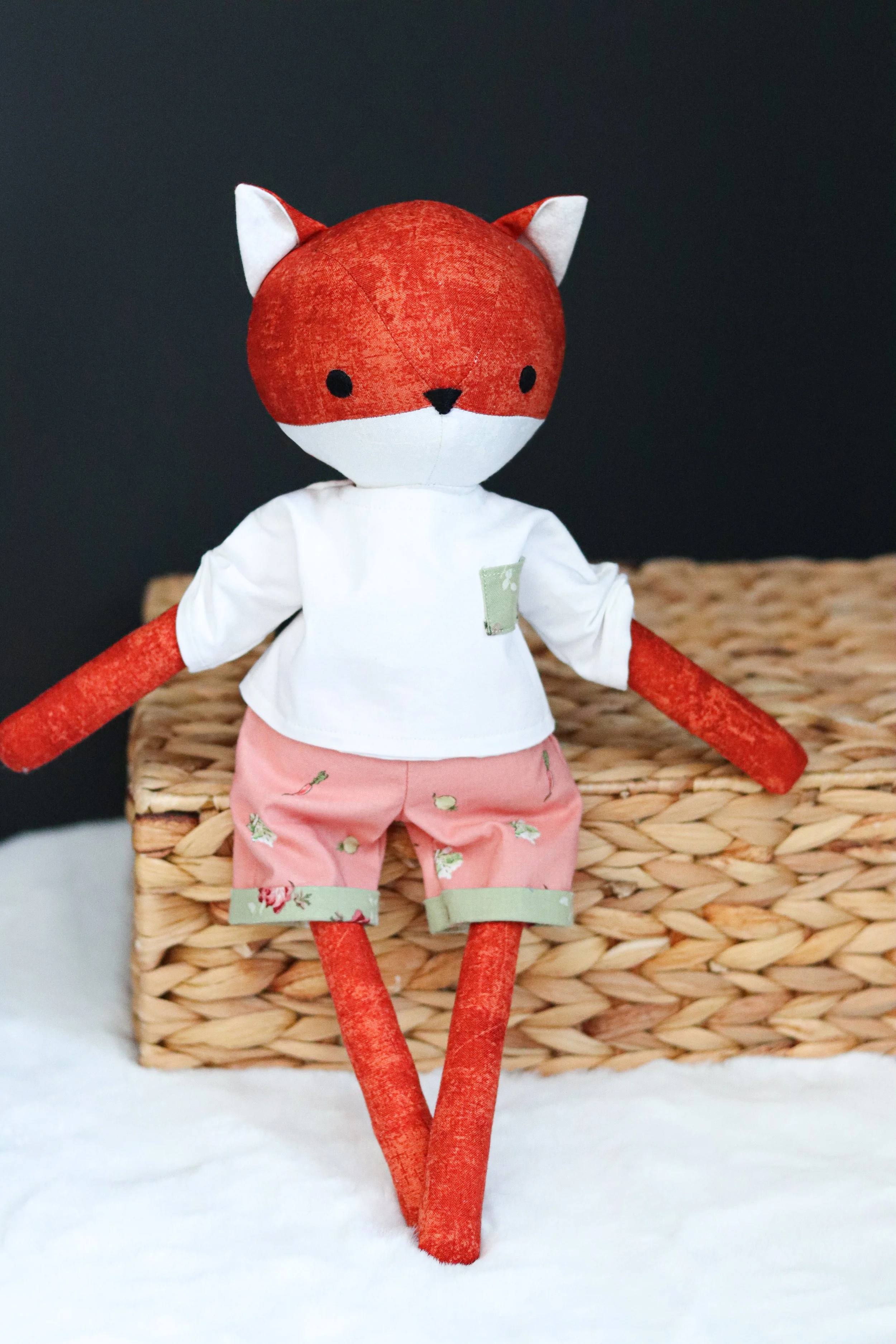 Renard Rêveur - Chandail Manches Longues et Shorts