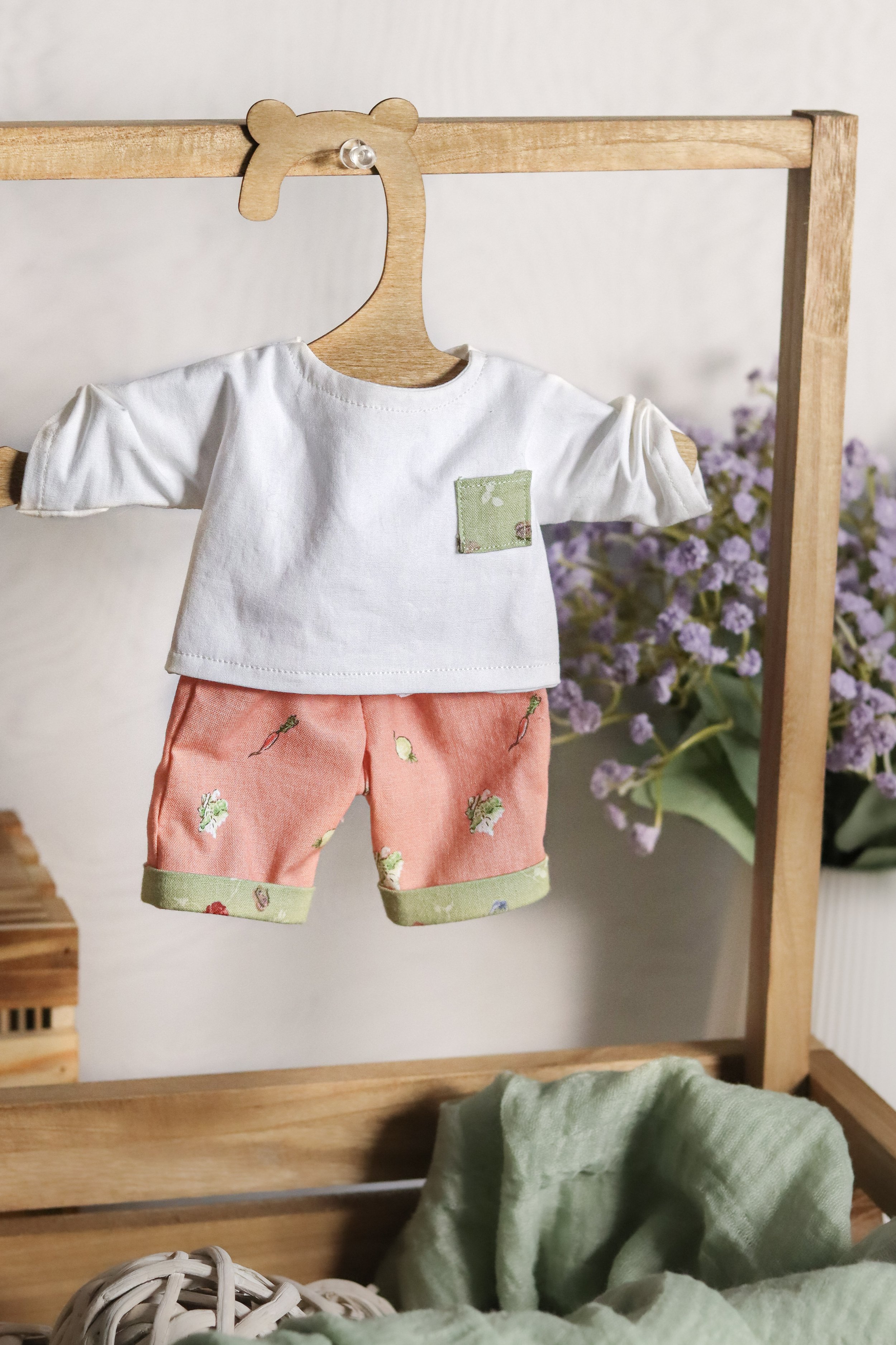 Clover Outfit - Long Tee & Shorts