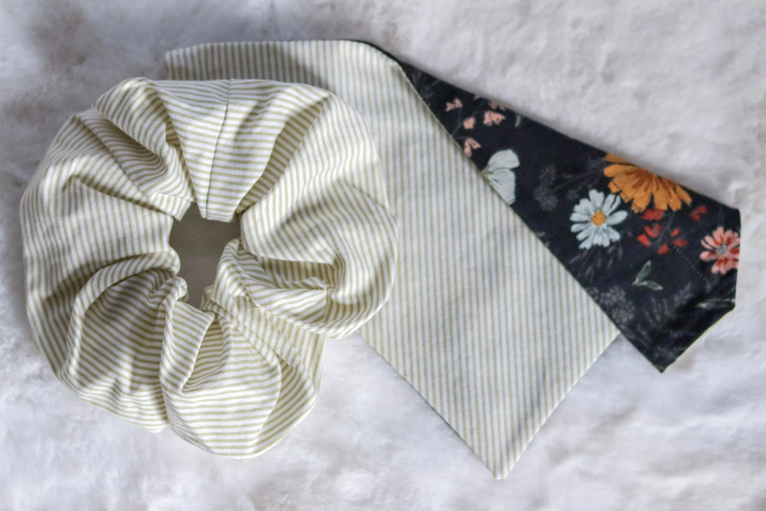 Best Friends Set | Adult Accessory & Reversible Pet Bandana