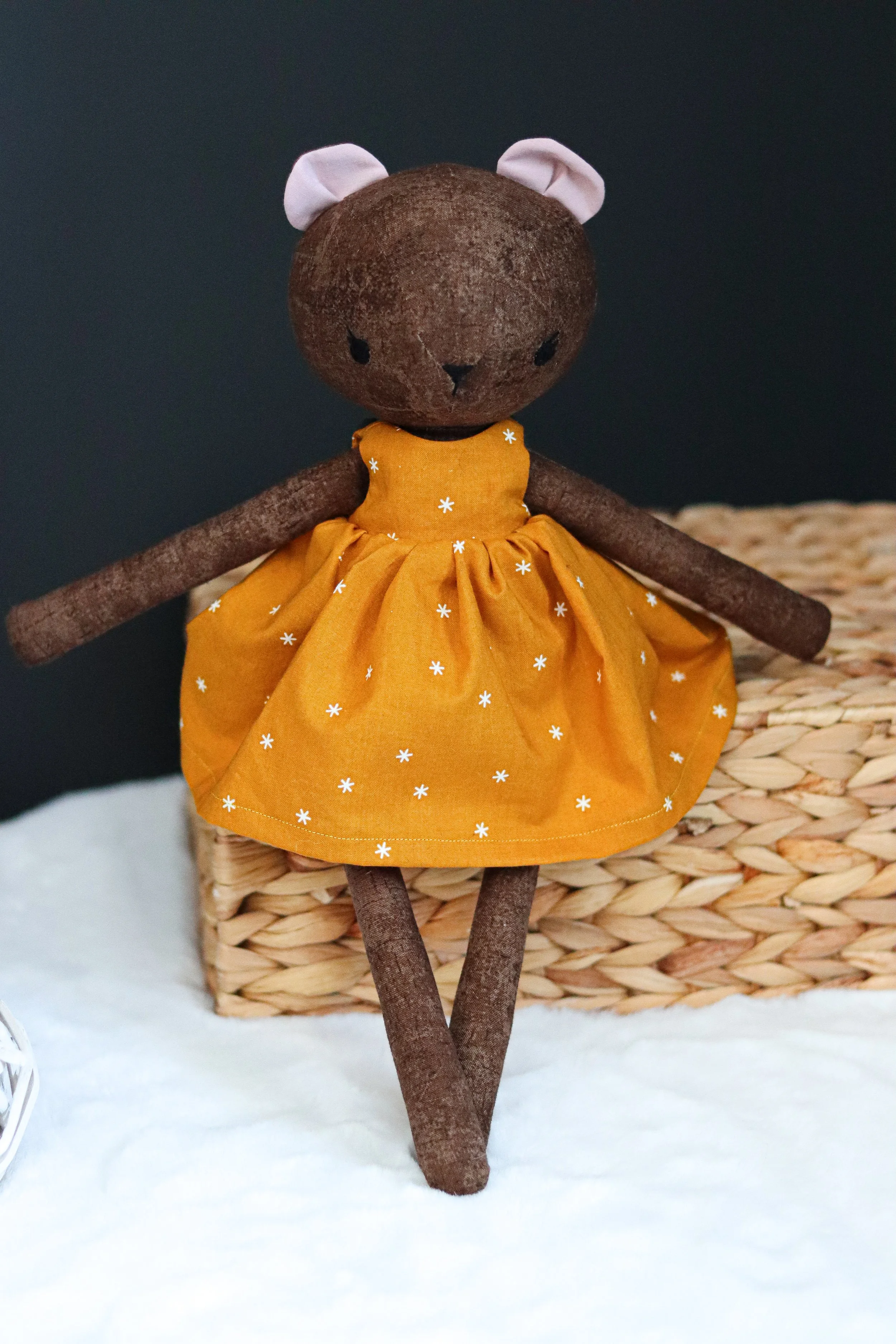 Dreamy Bear - Dress with Back Bow