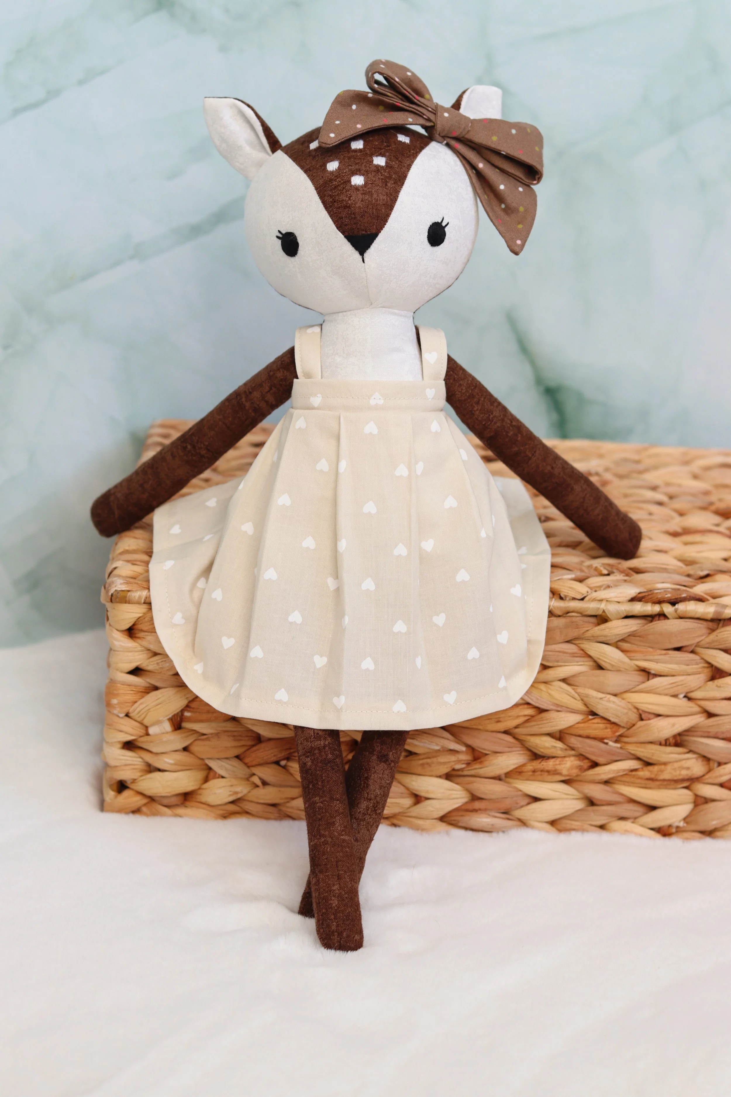 Dreamy Deer Dress and Bow