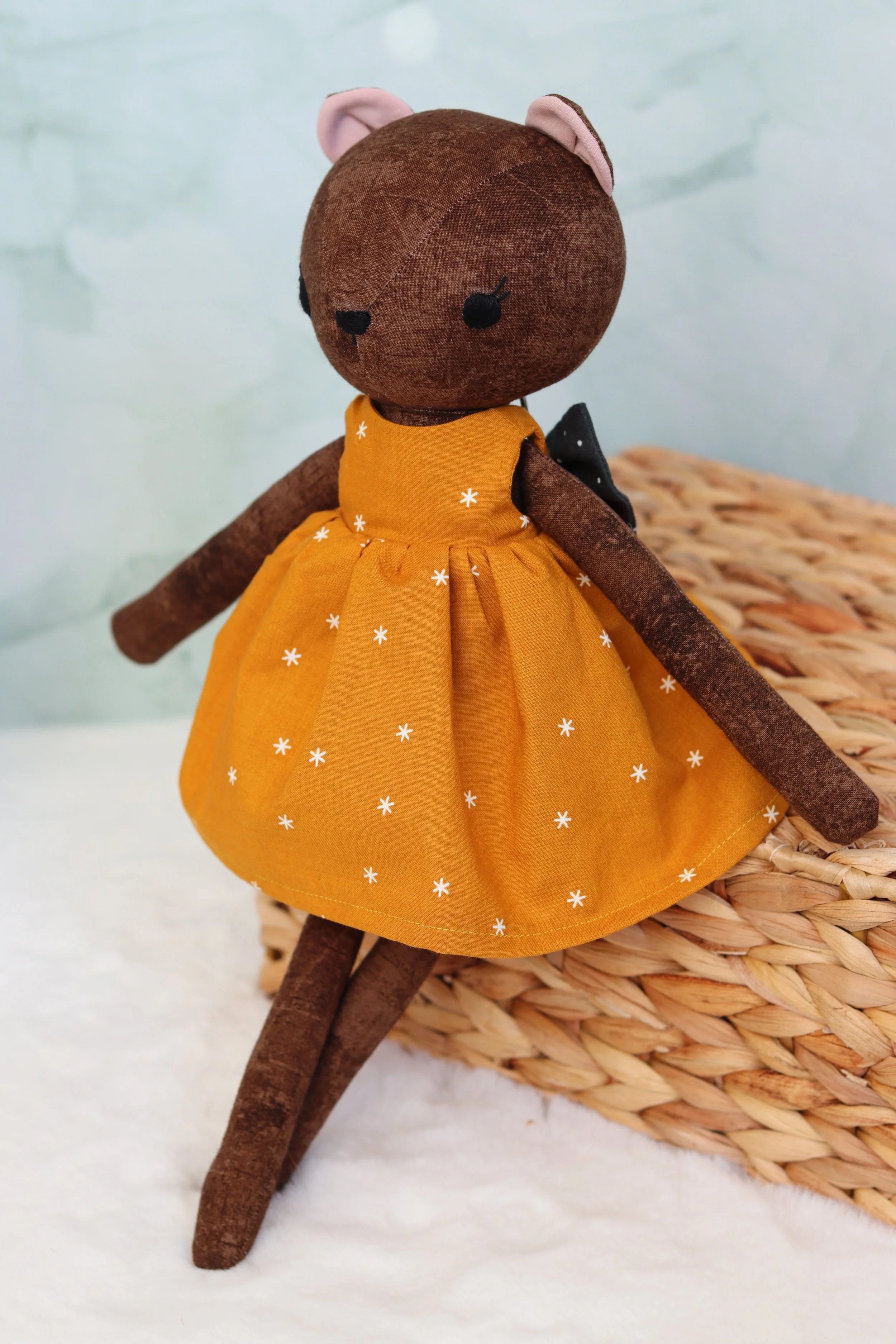 Ourson Rêveur - Robe et Boucle Arrière