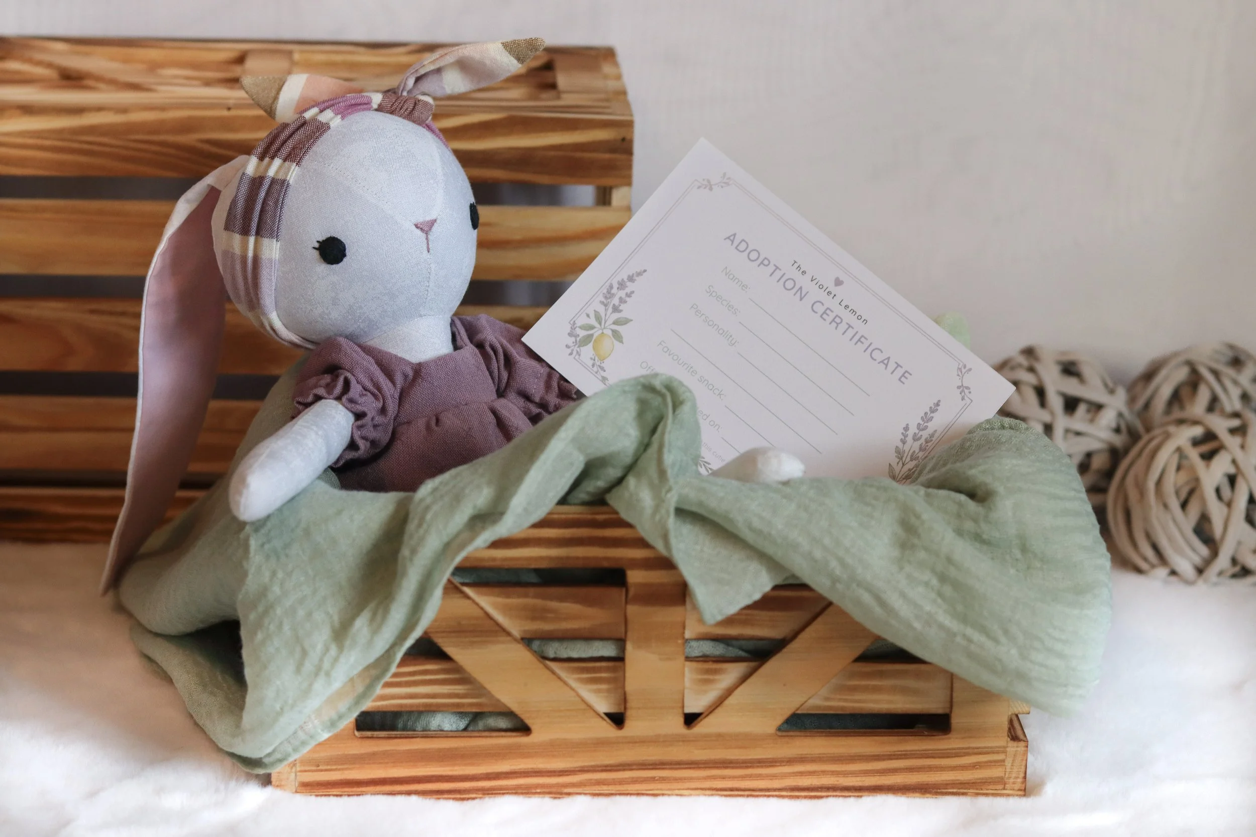 Dreamy Bunny - Dress and Headband