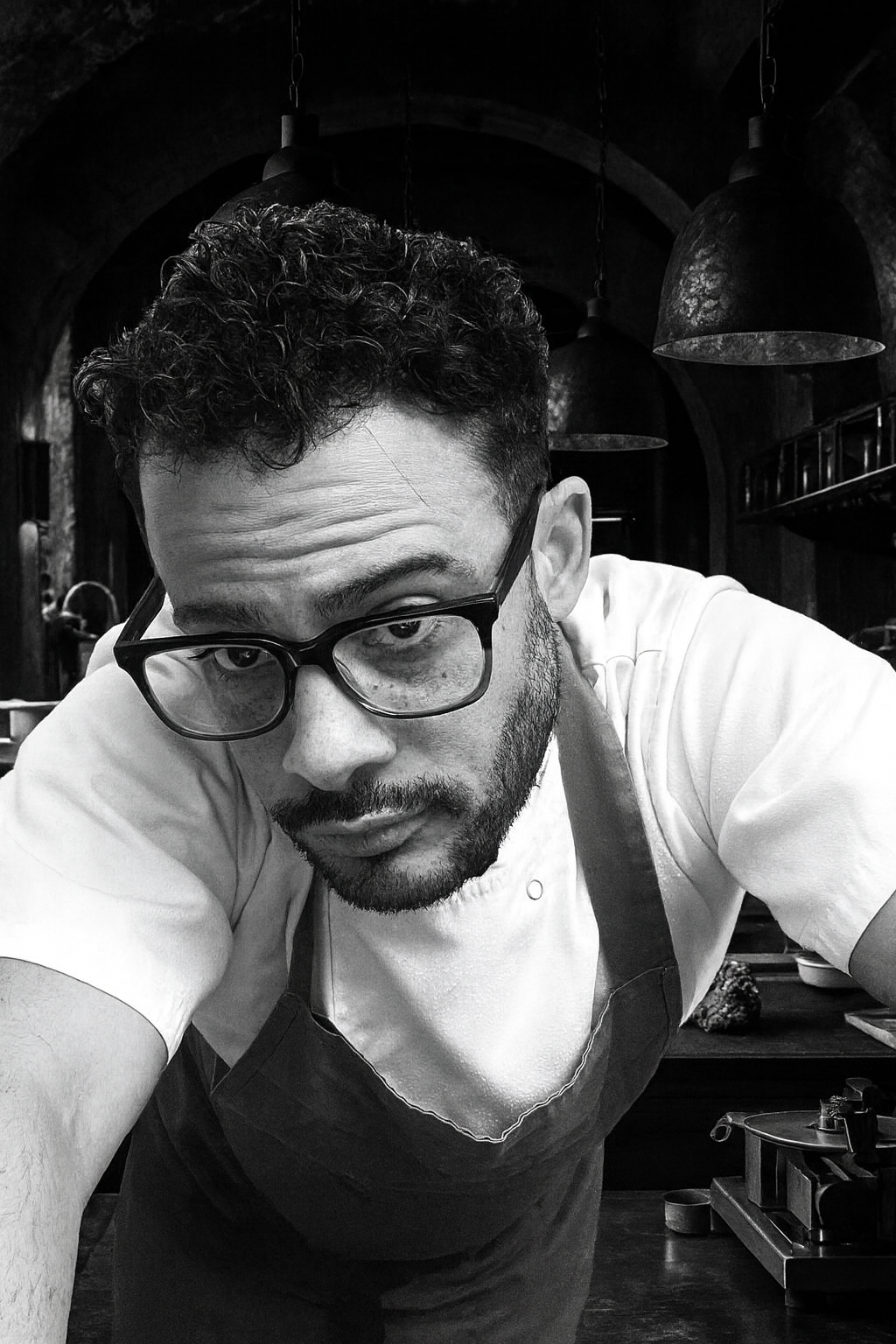 Portrait of Justin Knight, founder of JustInc. Ltd, private chef and hospitality consultant based in South England.