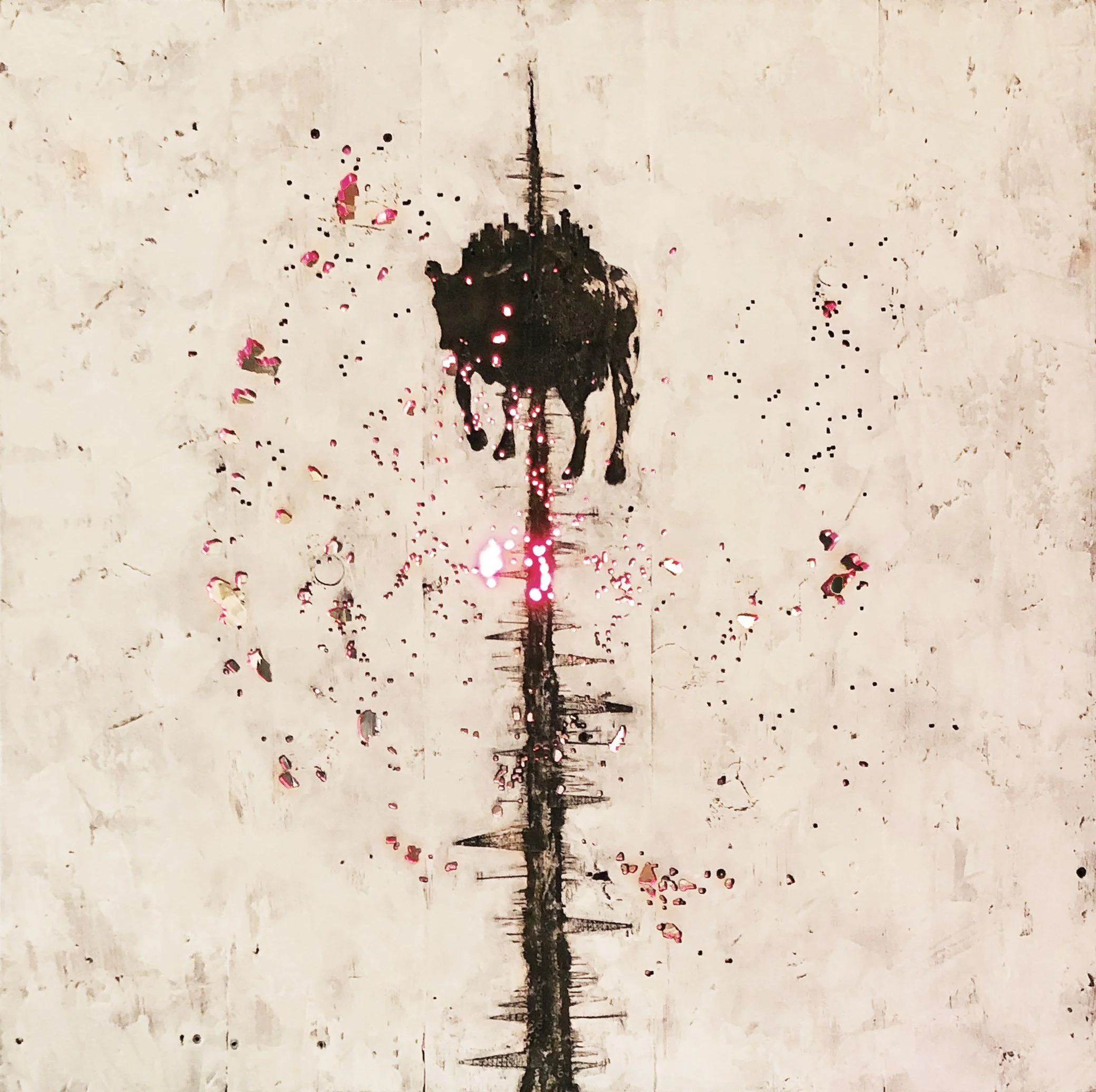 Domesticated and Depleted West On Fire - SOLD