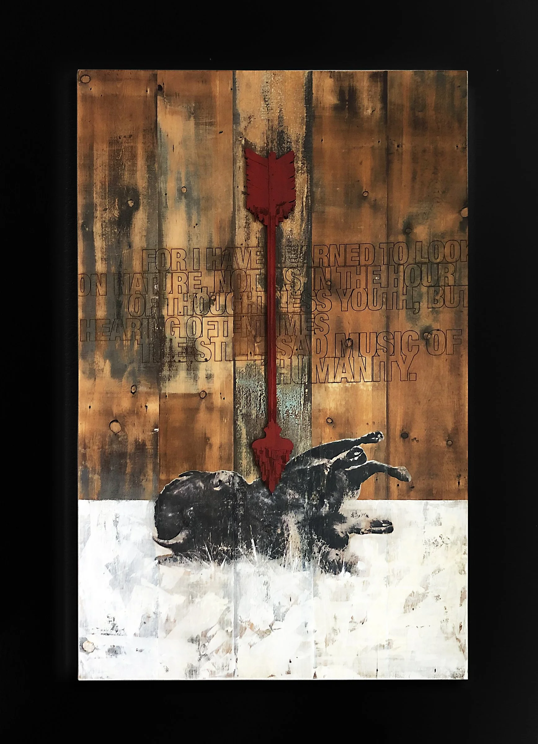 An Assault of Native Western History - SOLD