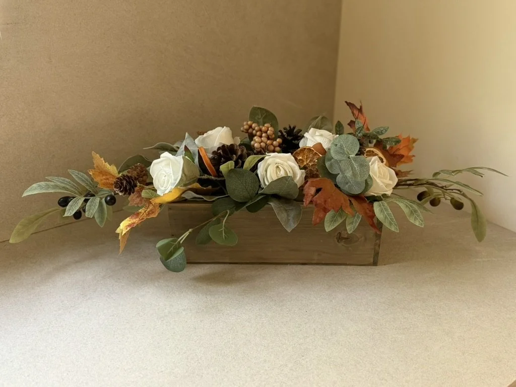 Autumn Rose Centerpiece