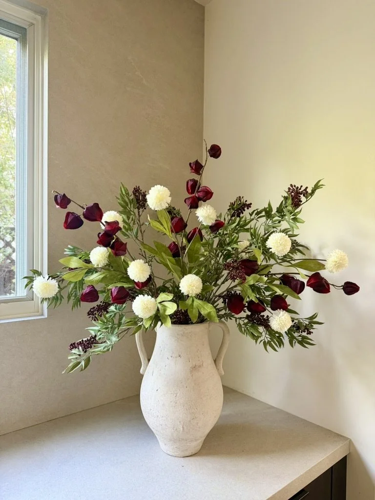 Lantern Mums Arrangement