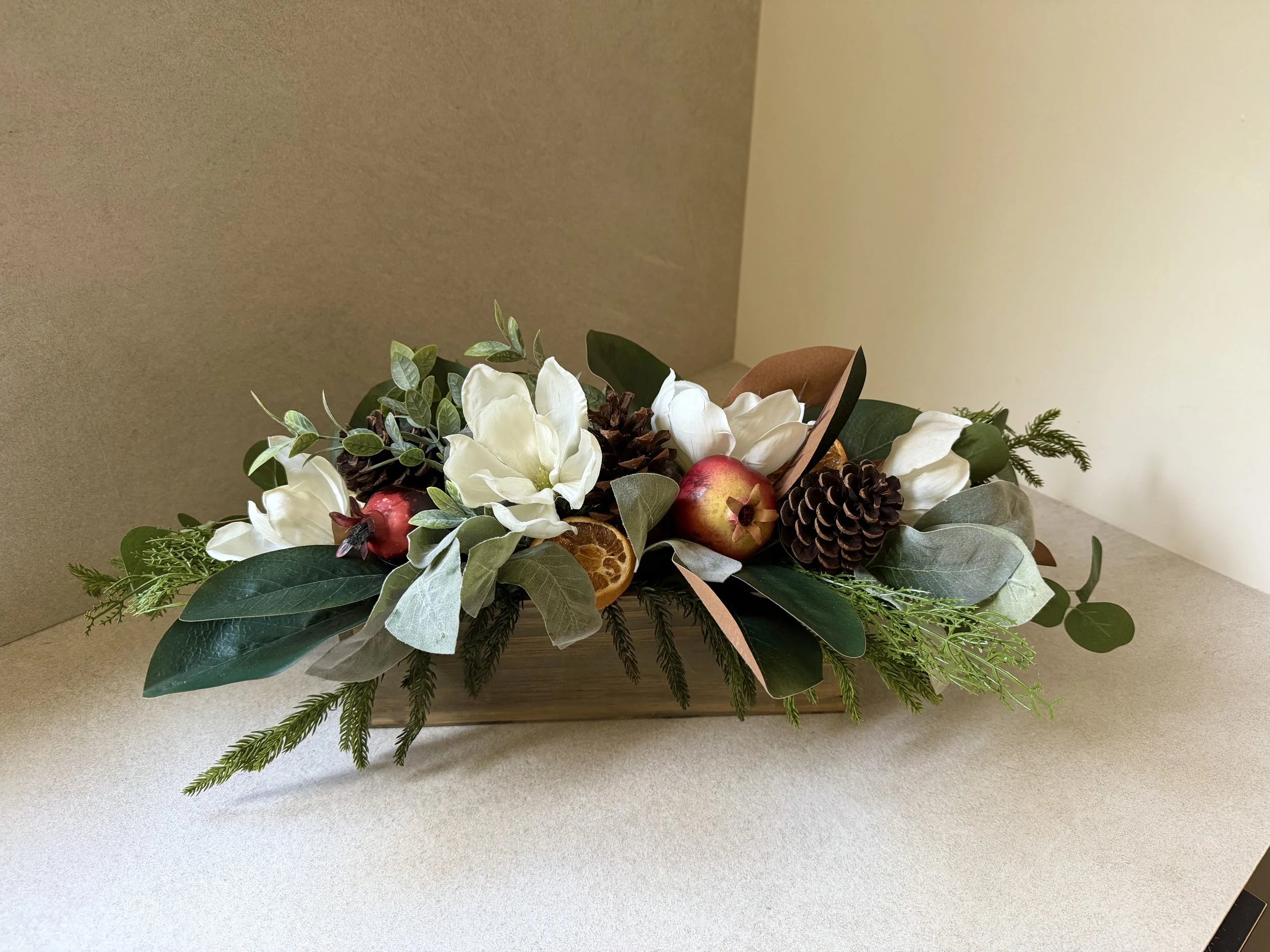Harvest Magnolia Centerpiece
