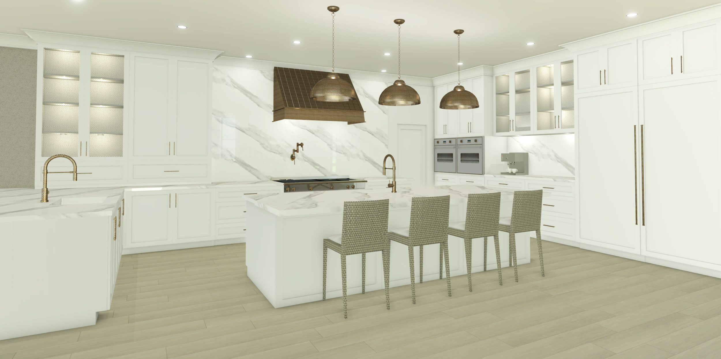 Classic White Kitchen