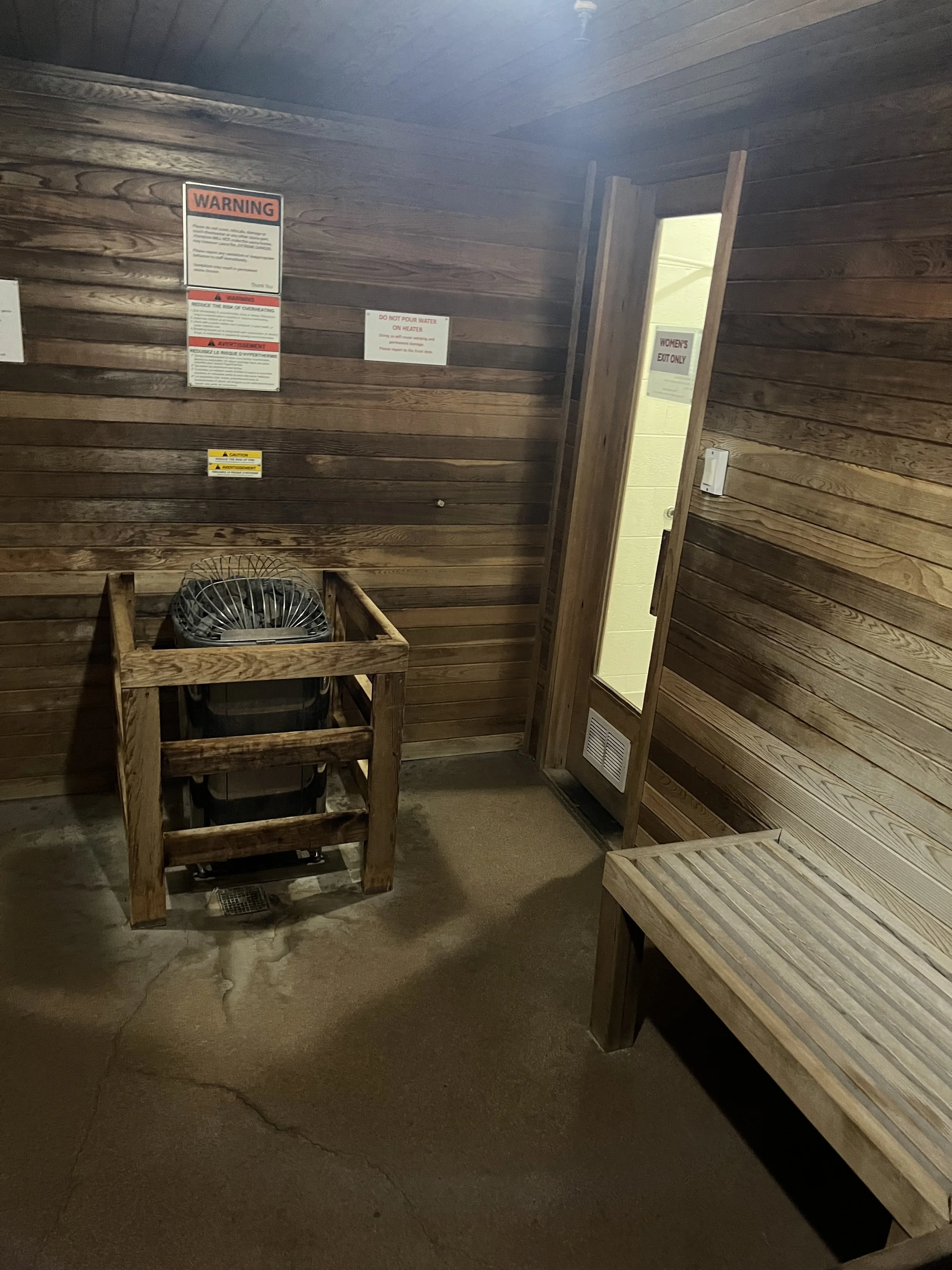 Monthly Use of Sauna