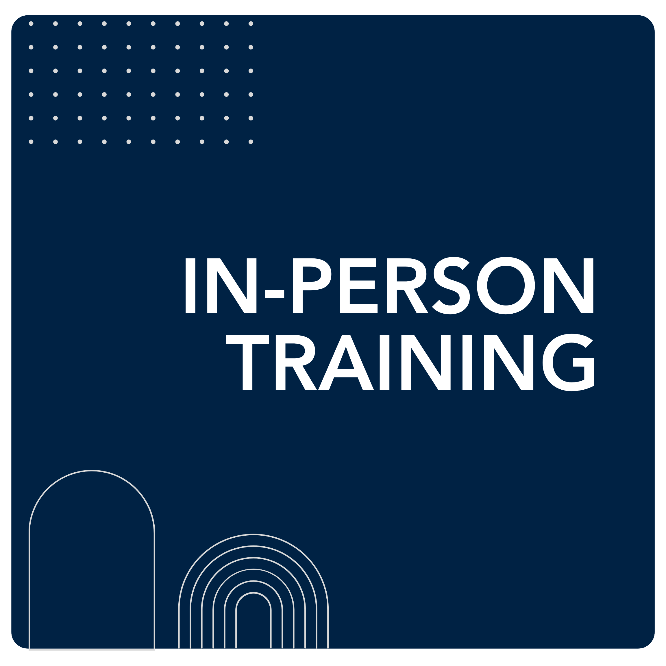 In-Person Leadership + Volunteer Training