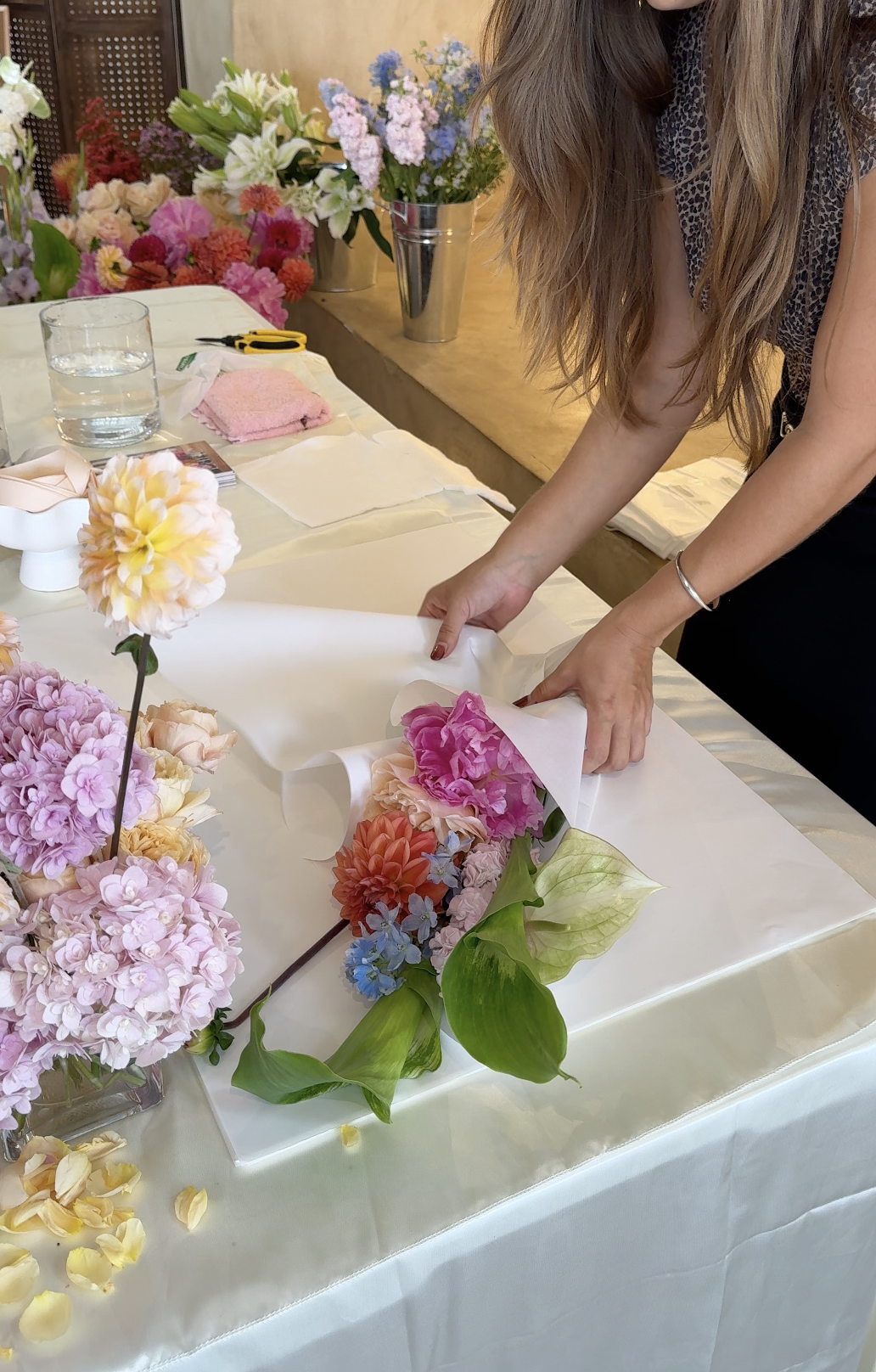 Amelie Teje Community Event Flower Bar