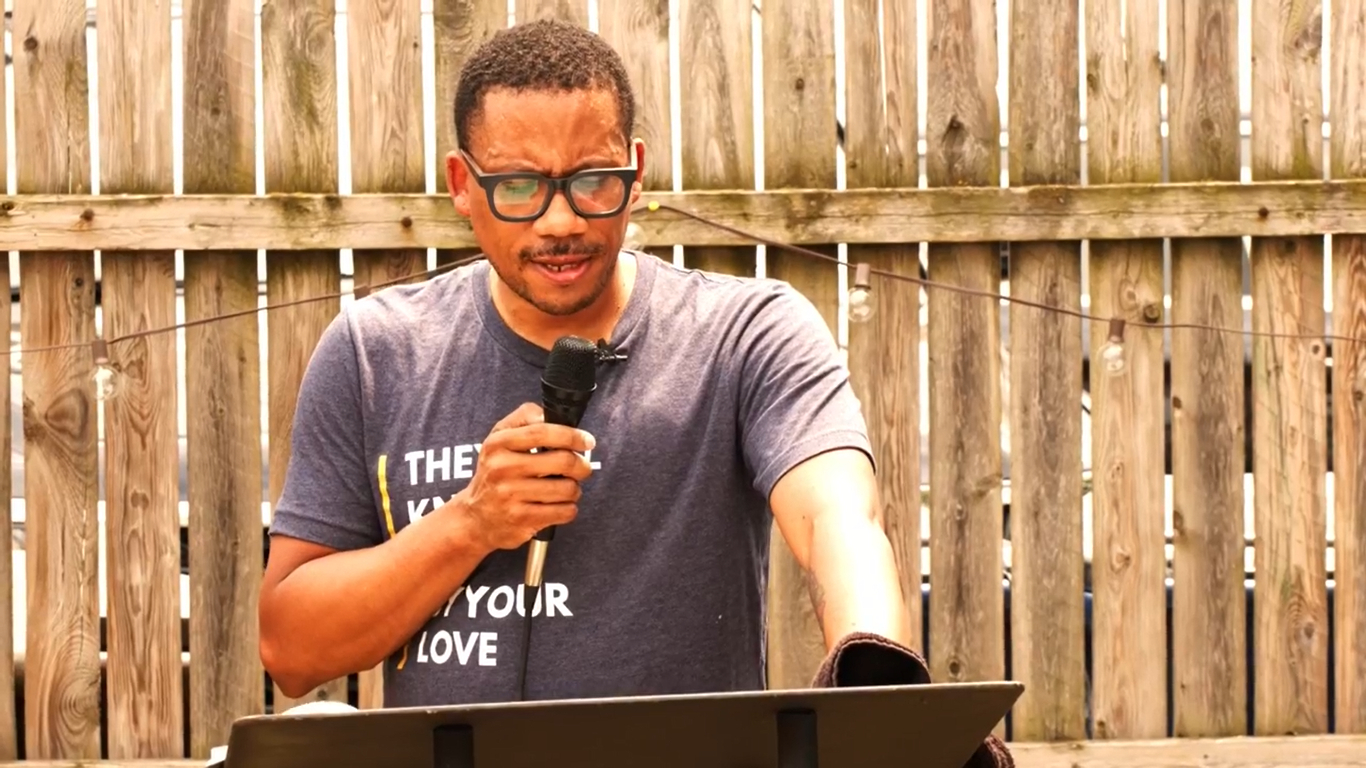 “Backyard church during COVID—trying to rebuild”