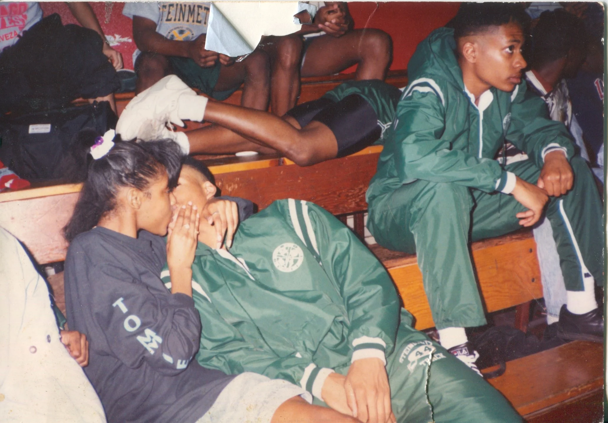  “Young love, high school track meet”