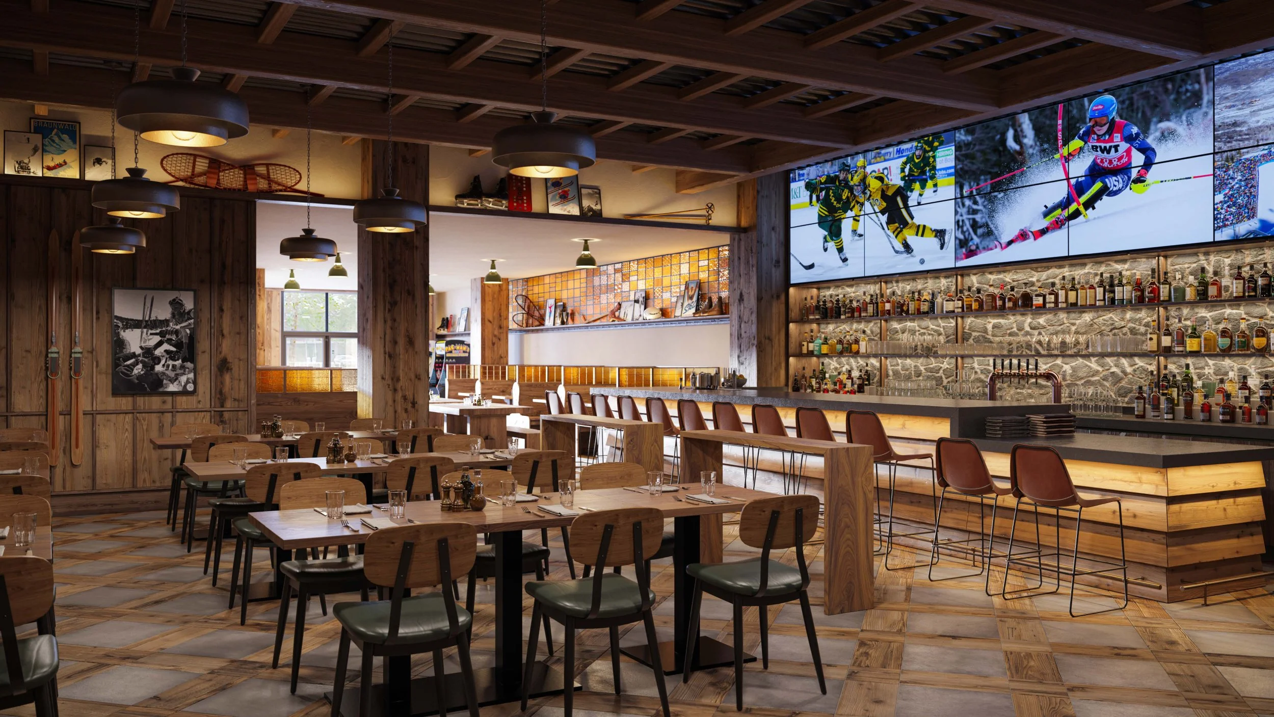 Pub & Arcade – Spruce Peak Village