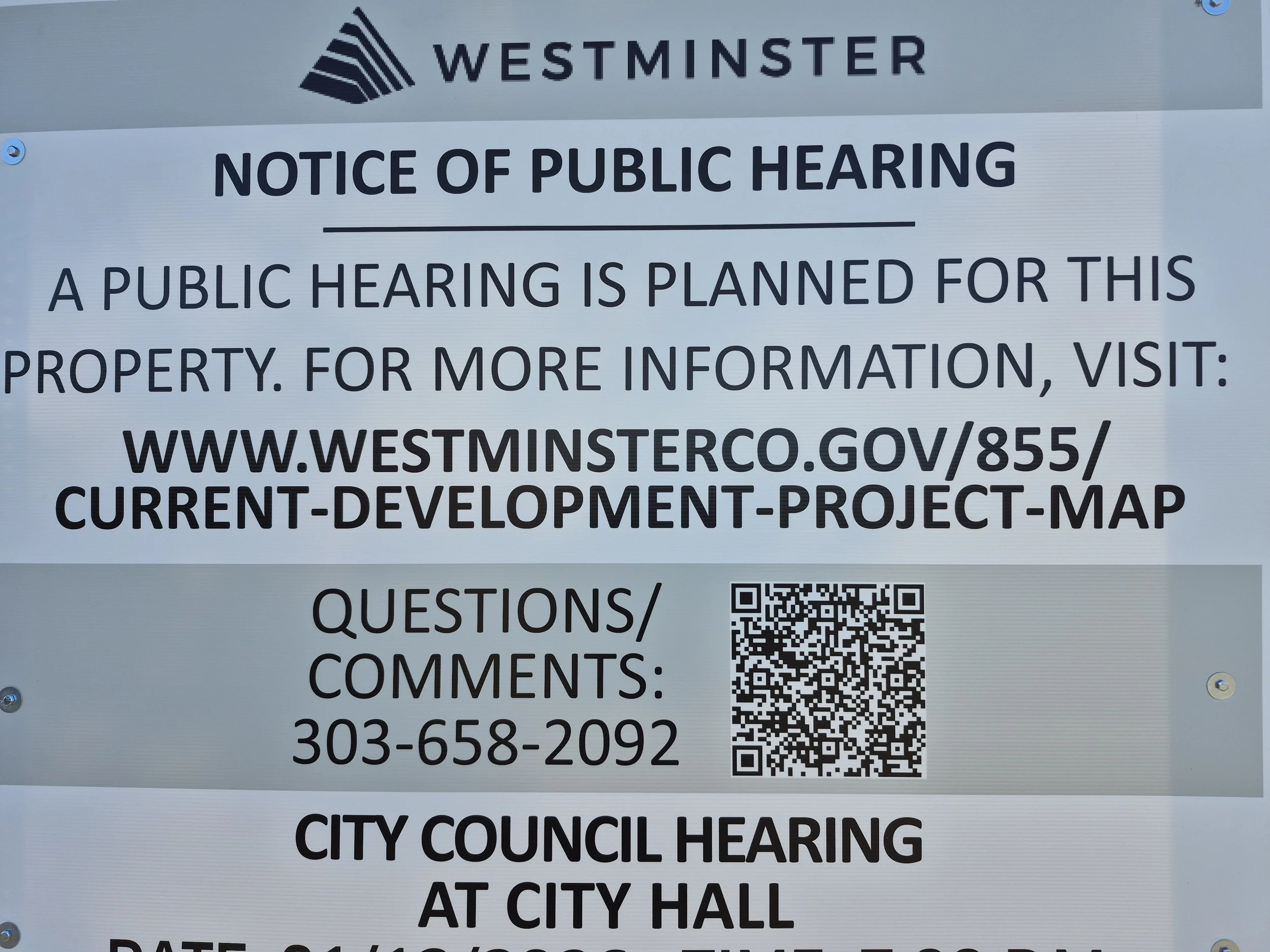 Standley Lake Meeting with Zerger Residents  Click Here