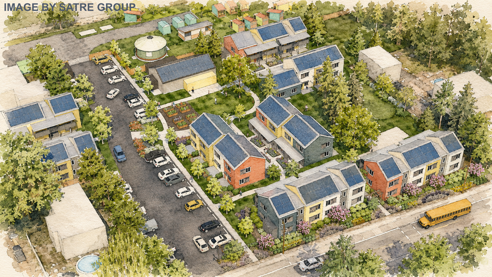 Eugene SquareOne’s Rosa Village Co‑op Tour