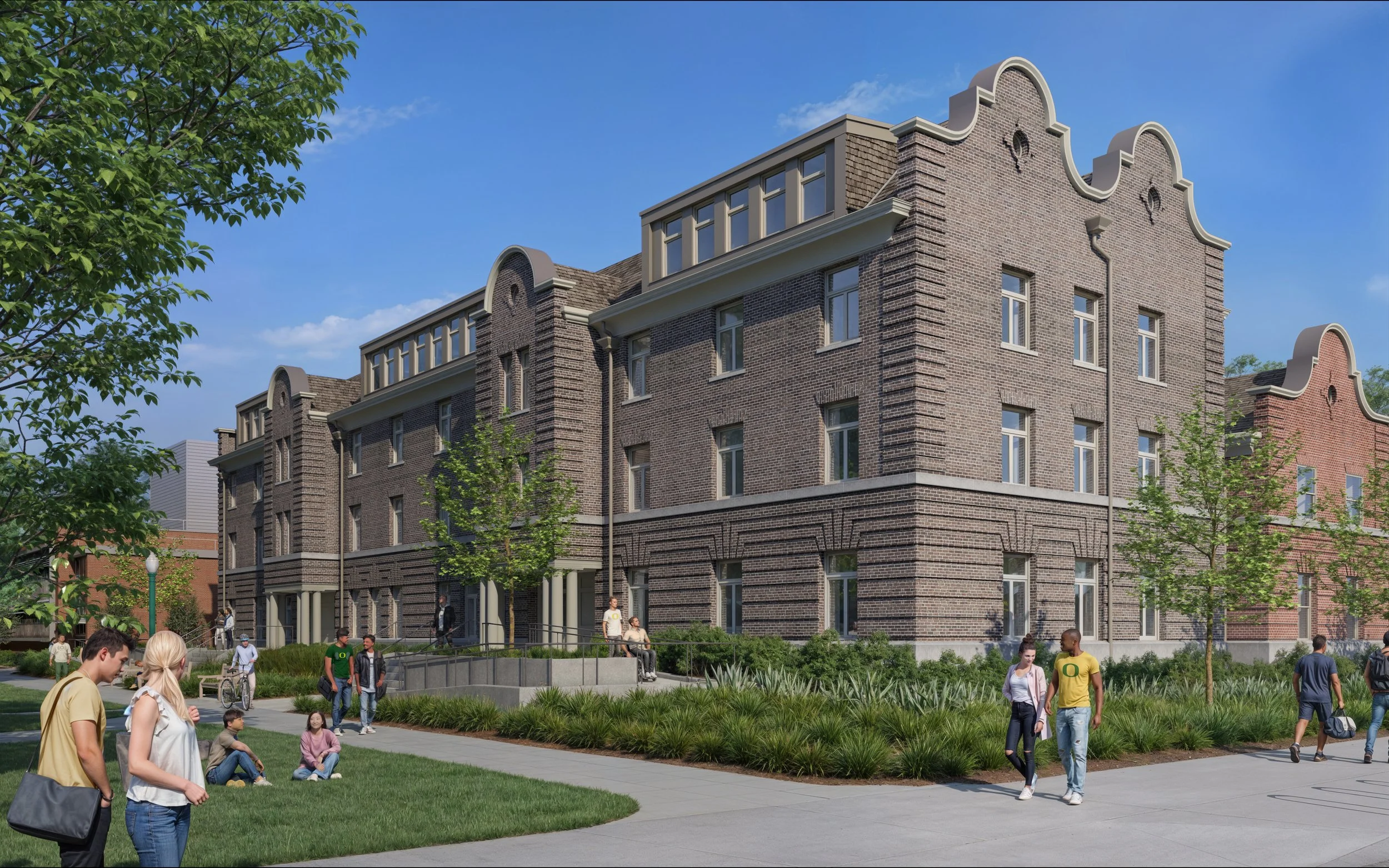 UO Friendly Hall Renovation Site Tour and Eugene Section Meeting