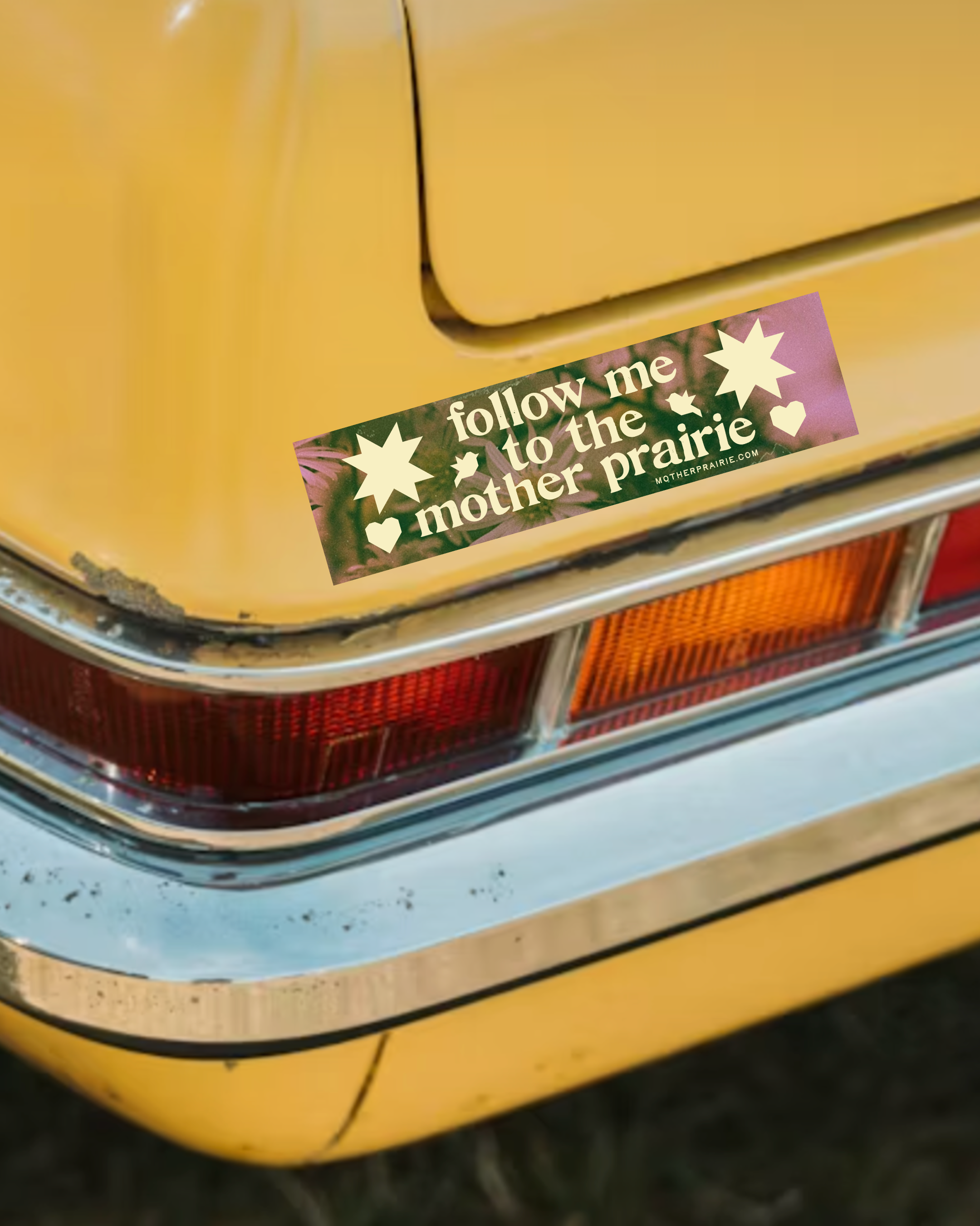 Mother Prairie Bumper Sticker