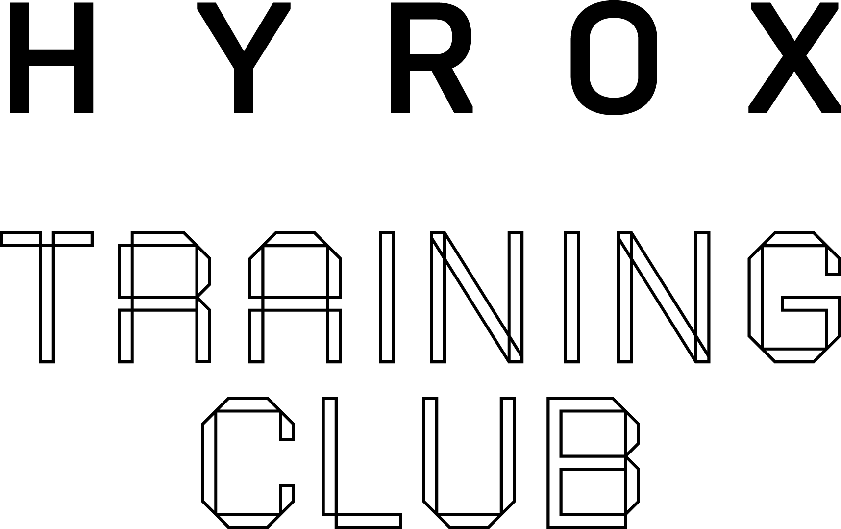 Hyrox Training Club logo. We are a Hyrox Training Club in Madison, Wisconsin.