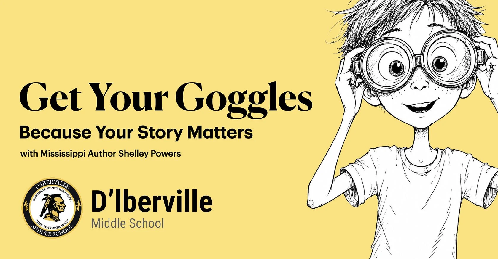 AUTHOR TALK | Get Your Goggles