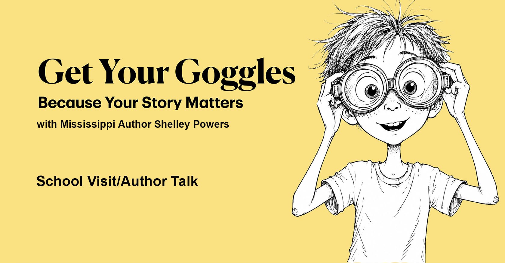 AUTHOR TALK | Get Your Goggles
