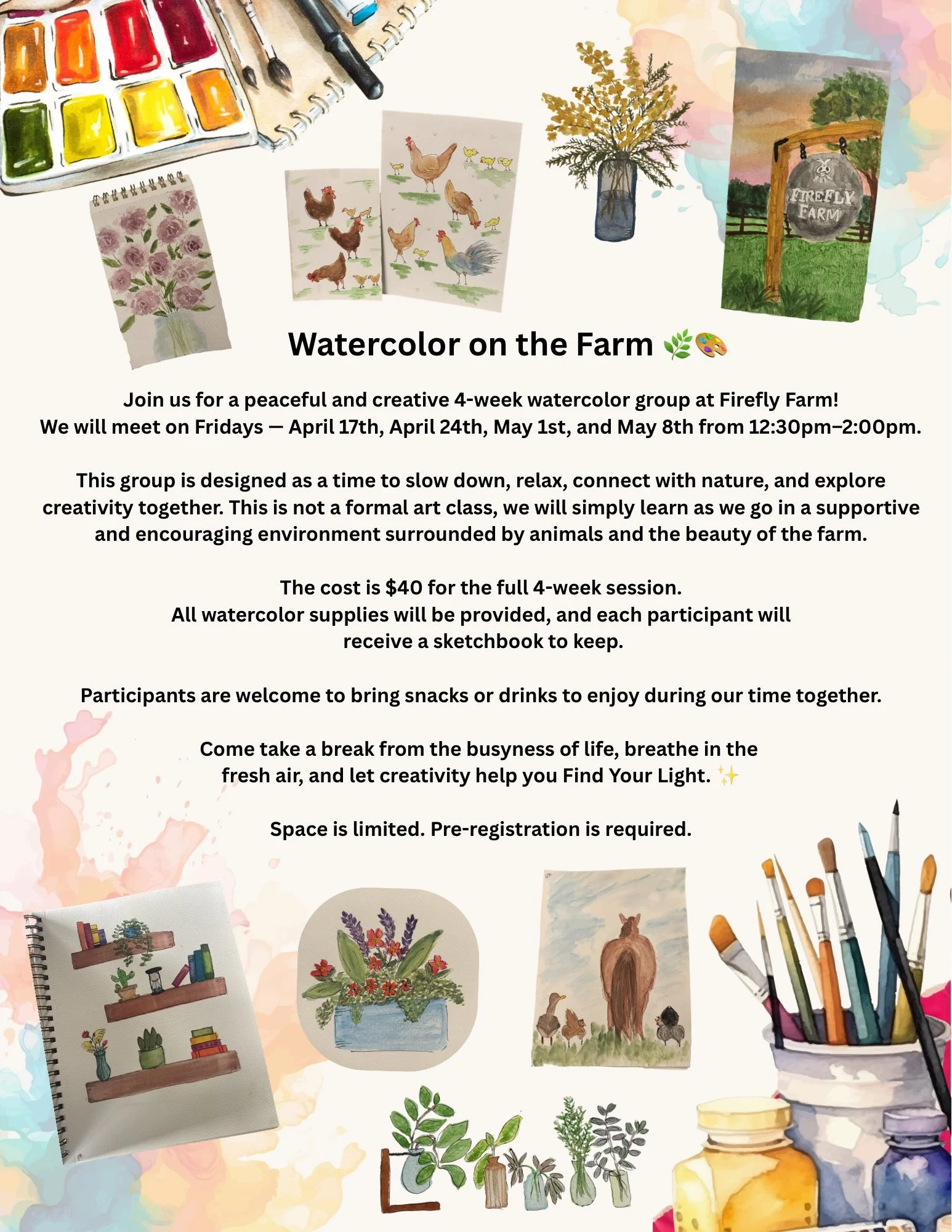 Watercolor Painting Group