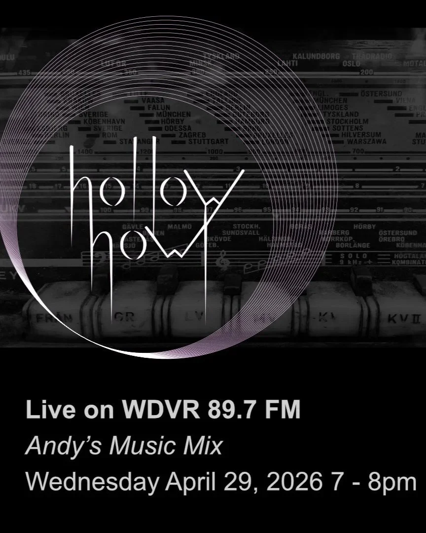 Live on WDVR FM / April 2026 / flyer by Jared