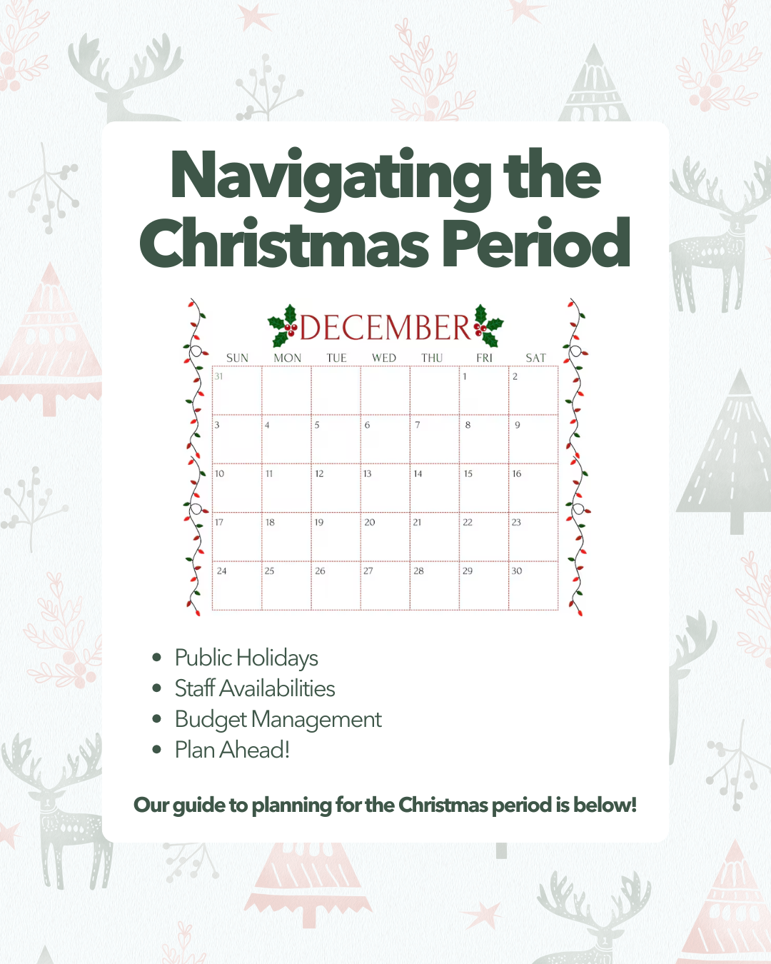 Navigating the Christmas Period | NDIS
