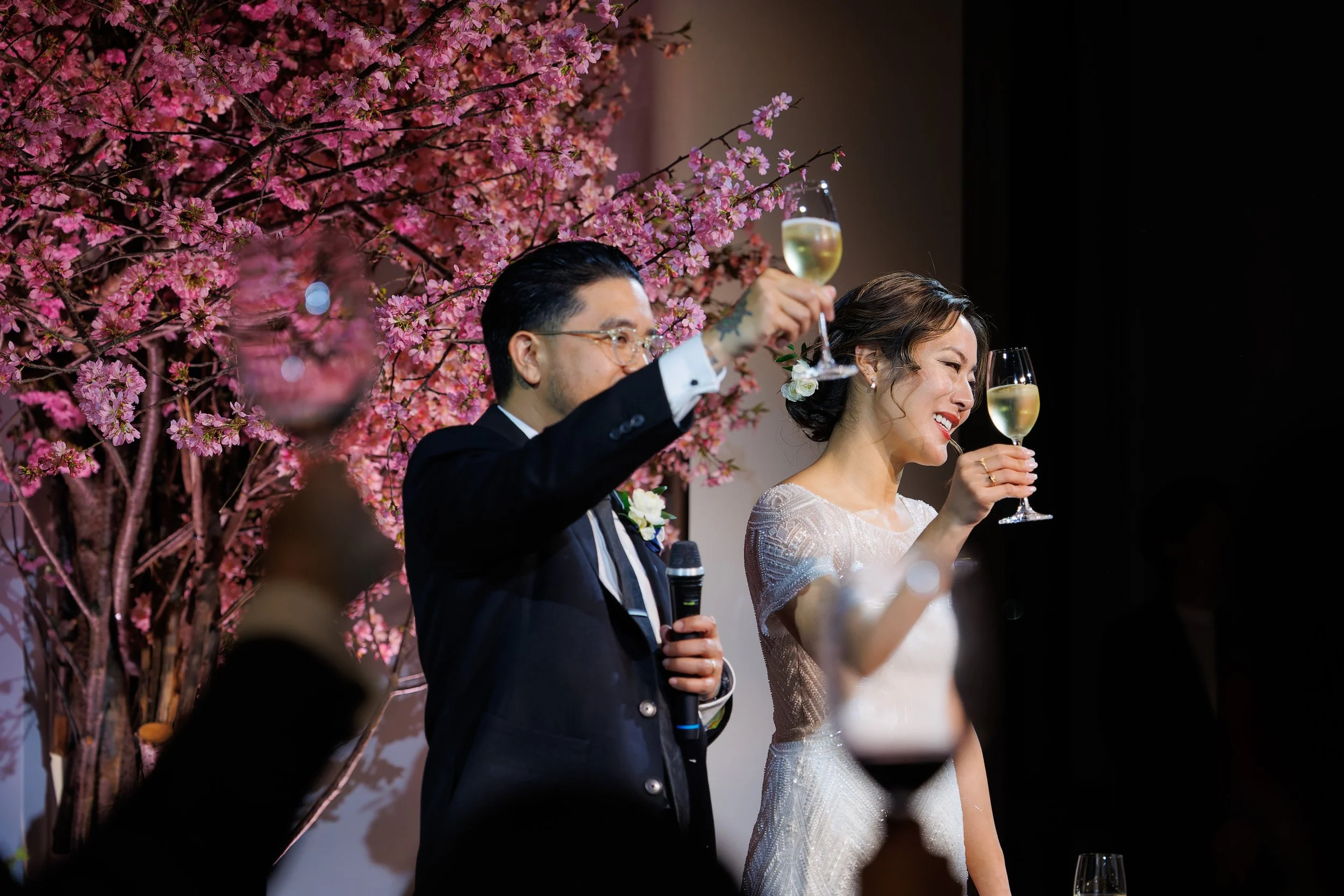 A Three-Day Cherry Blossom Wedding Experience in Tokyo