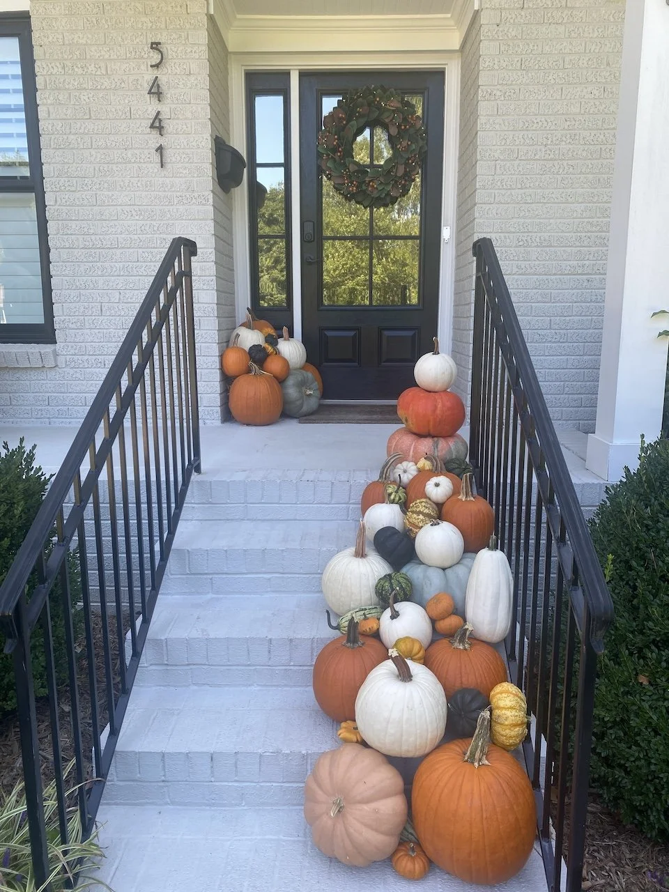 professional pumpkin porch decorating charlotte nc.JPG