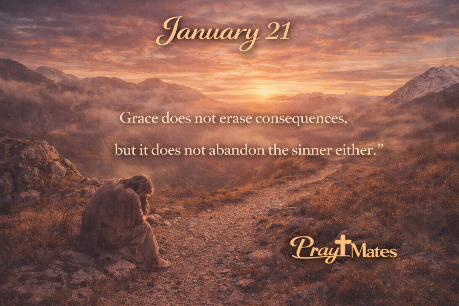 January 21 - Deception’s Cost and God’s Nearness