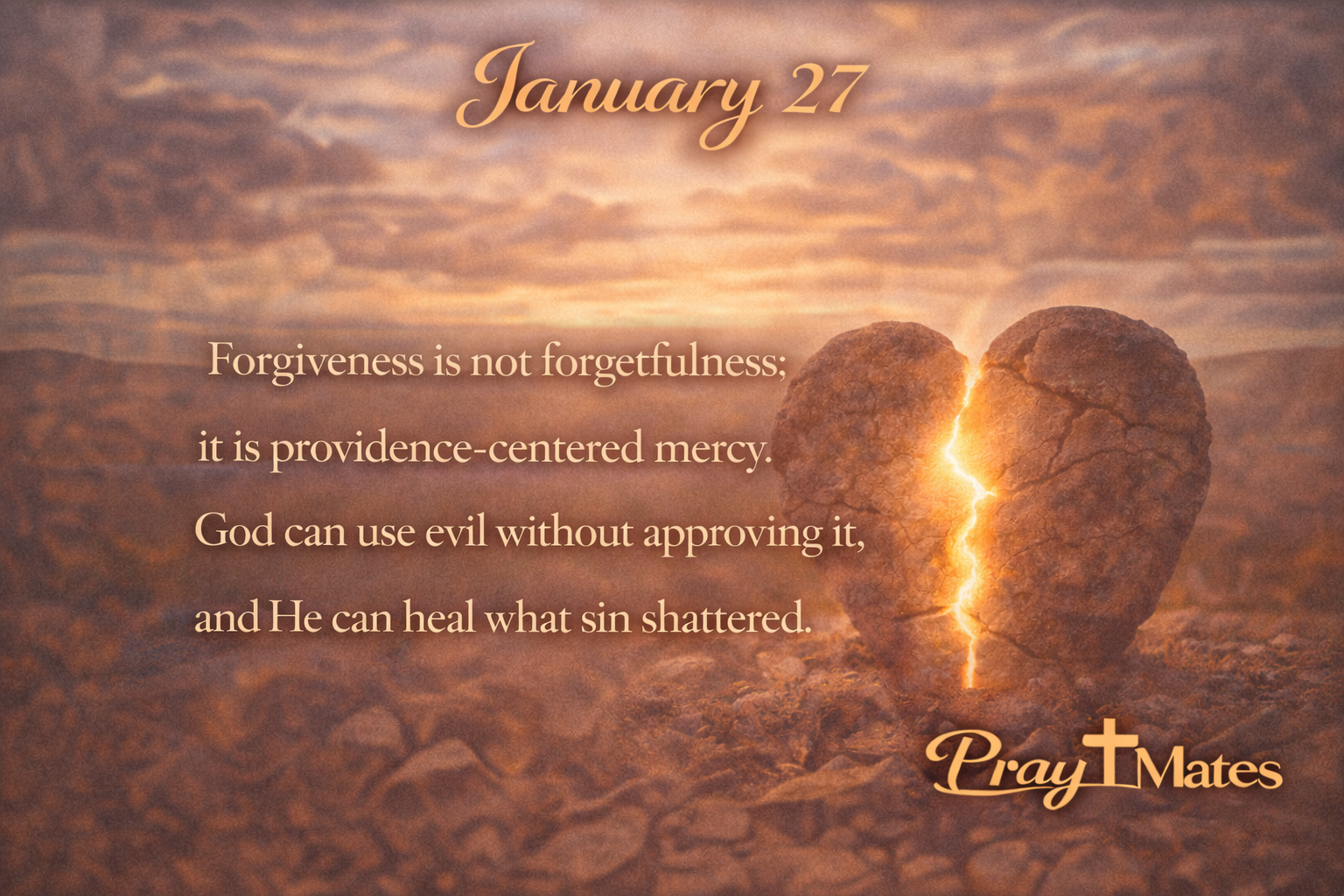 January 27 - Repentance, Testing, and Forgiveness