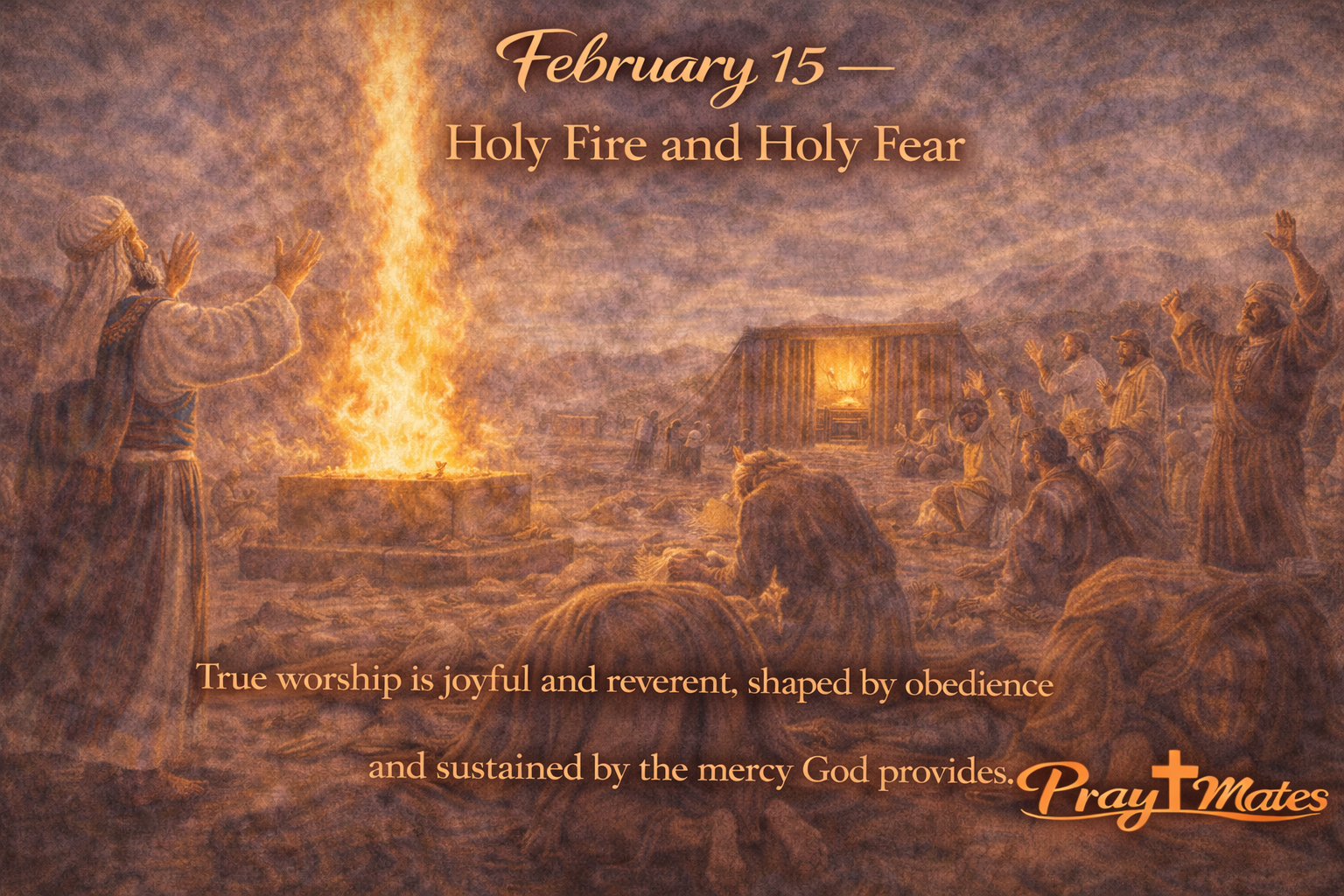February 15 - Holy Fire and Holy Fear