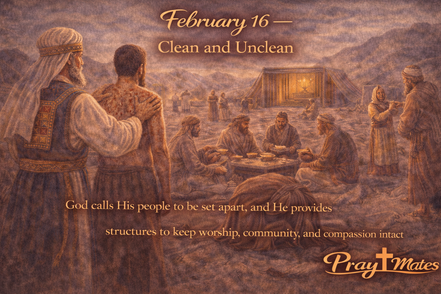 February 16 - Clean and Unclean