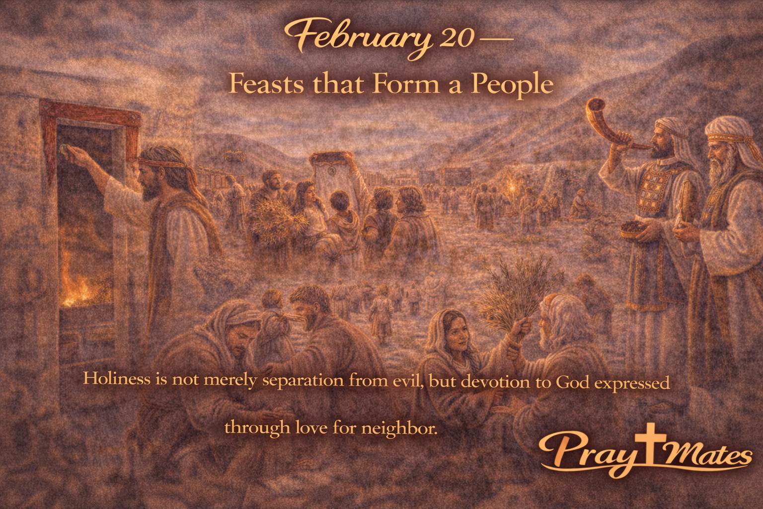 February 20 - Feasts that Form a People