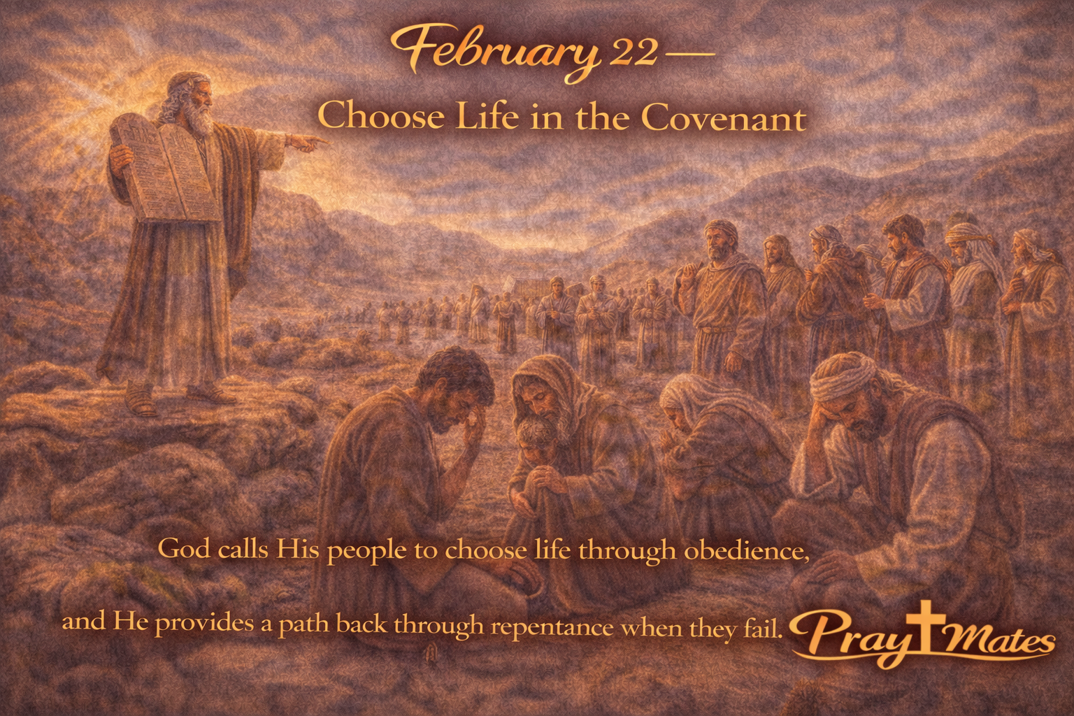 February 22 - Choose Life in the Covenant