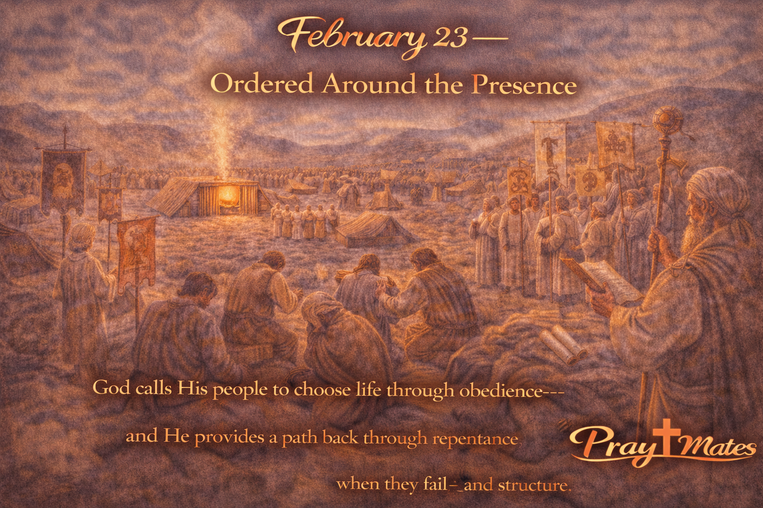 February 23 - Ordered Around the Presence
