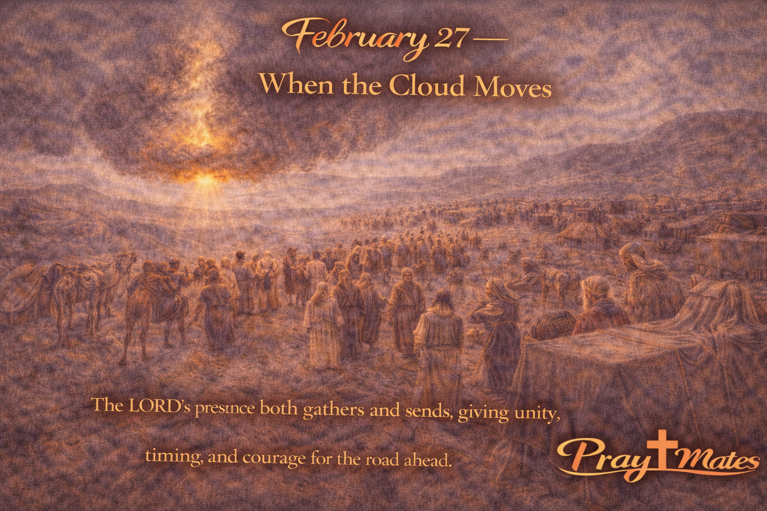 February 27 - When the Cloud Moves