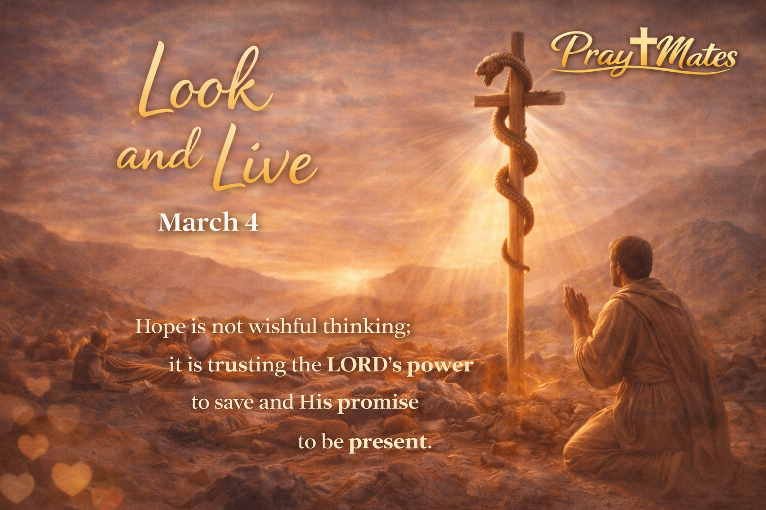 March 4 — Look and Live