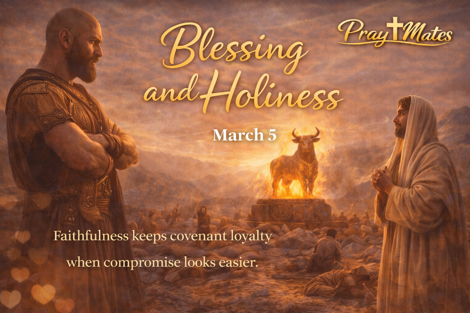 March 5 — Blessing and Holiness