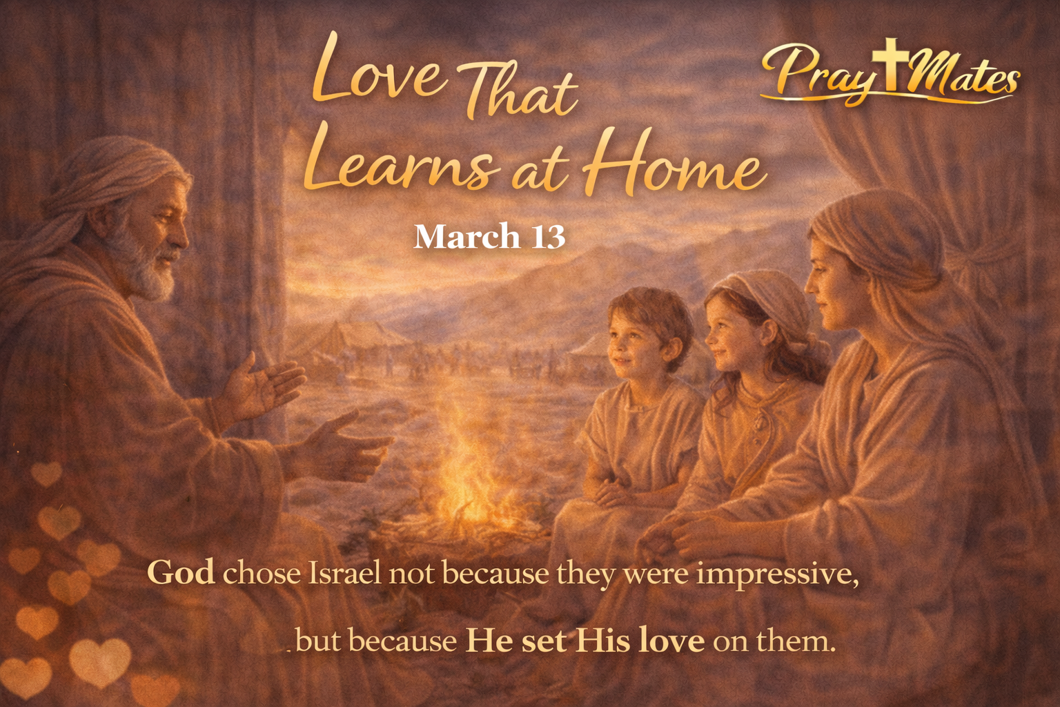 March 13 — Love That Learns at Home