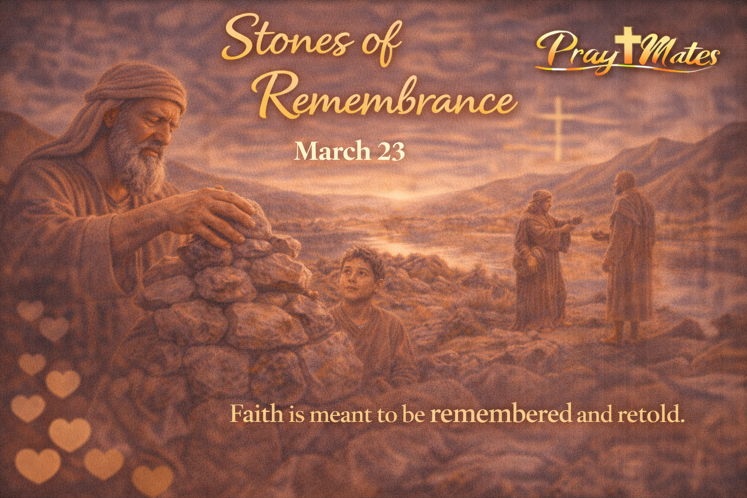 March 23 — Stones of Remembrance