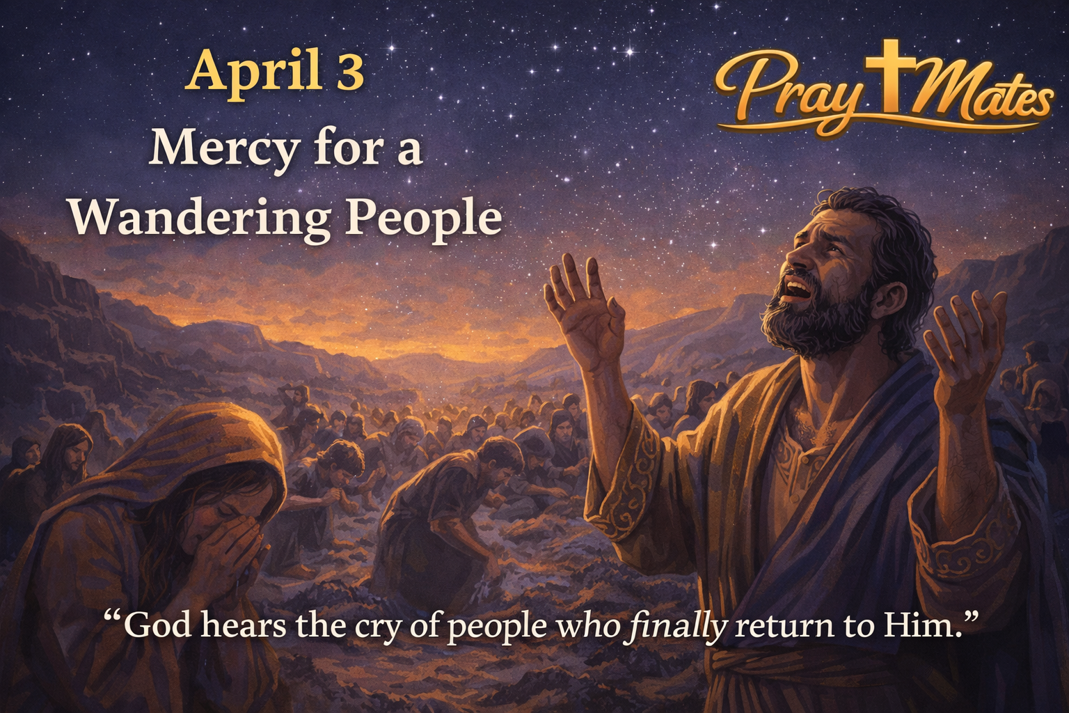 April 3 — The Lord Raises Deliverers