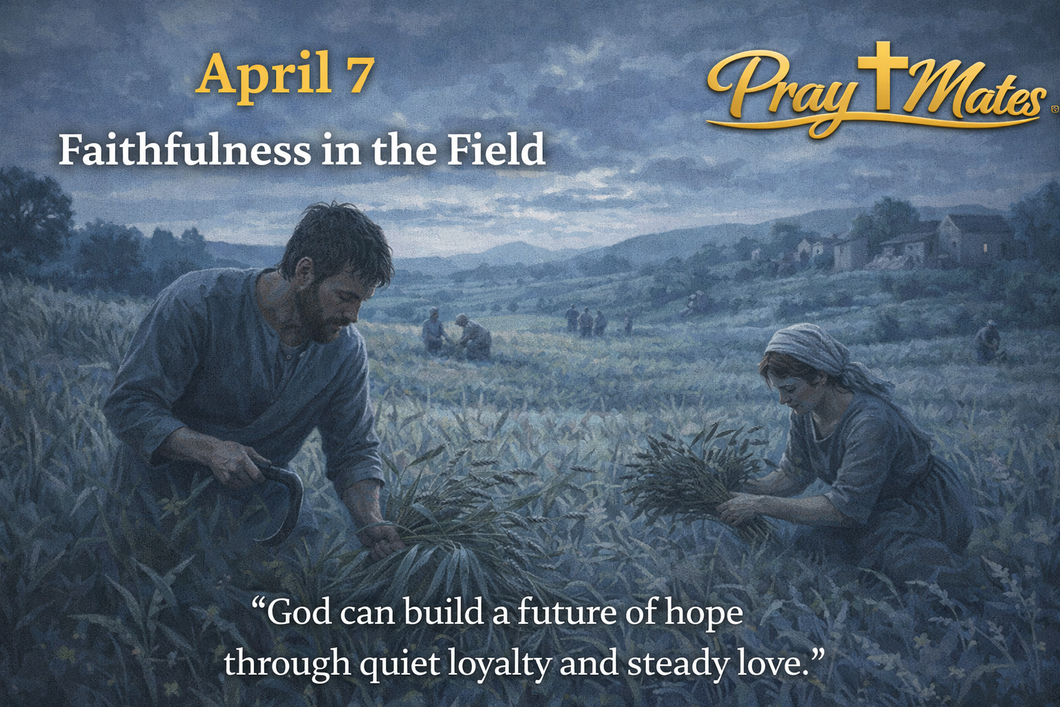 April 7 — Redemption in the Fields