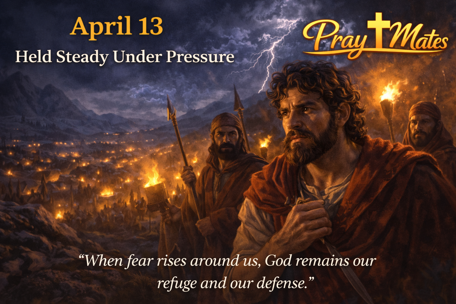 April 13 — Jealousy Against the Anointed