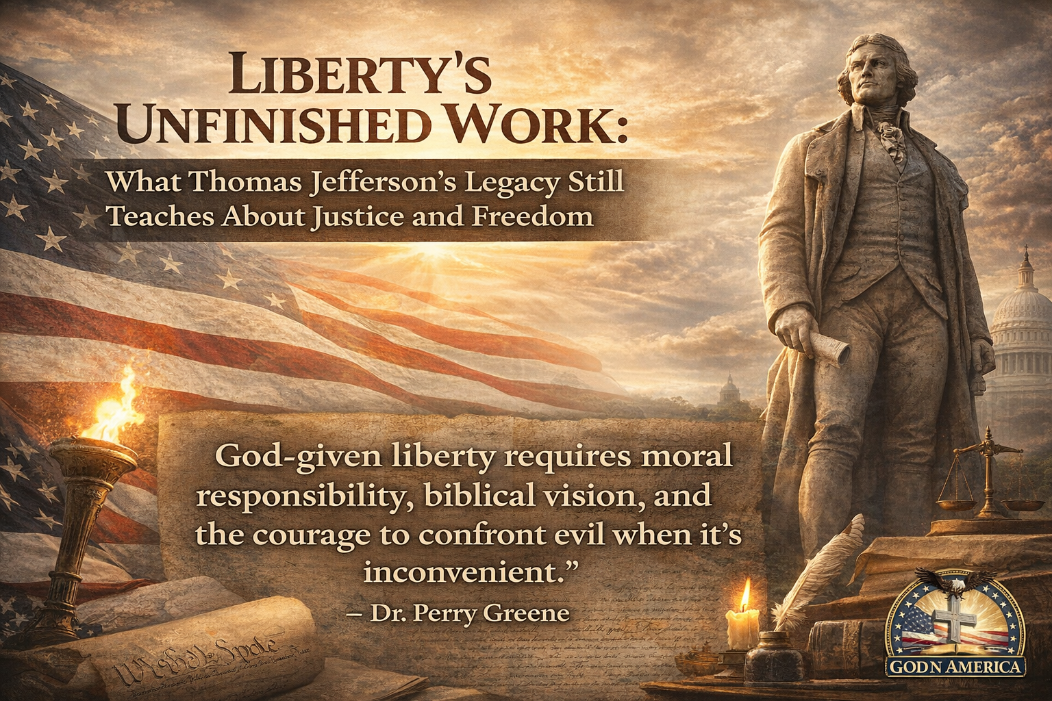 Liberty’s Unfinished Work: What Thomas Jefferson’s Legacy Still Teaches About Justice and Freedom