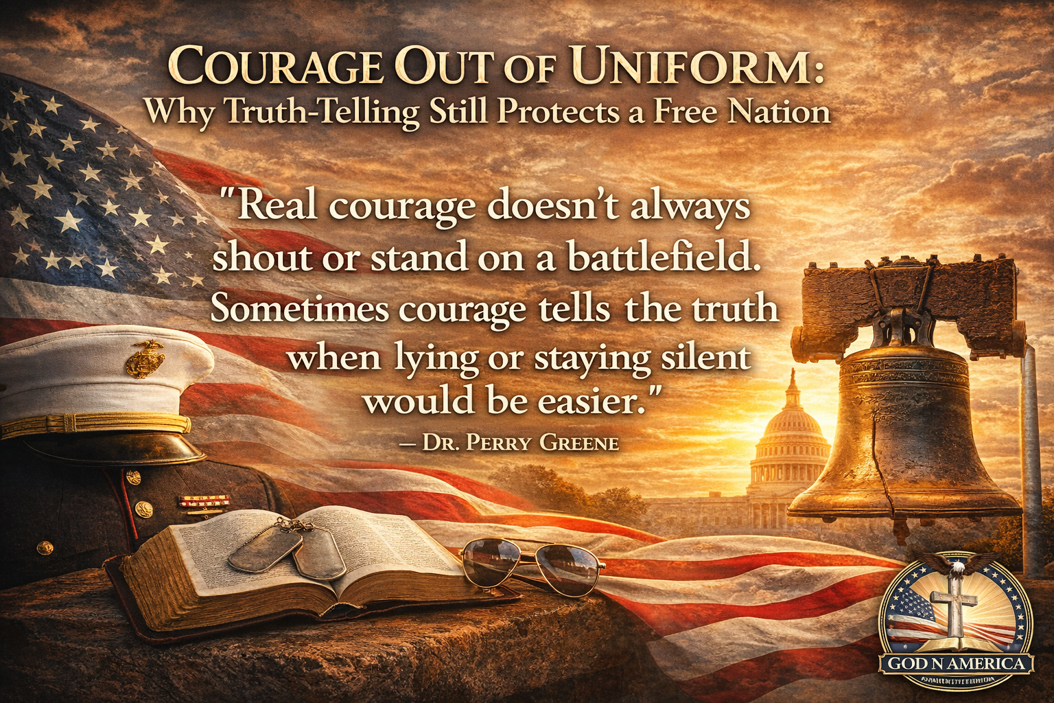 Courage Out of Uniform: Why Truth-Telling Still Protects a Free Nation